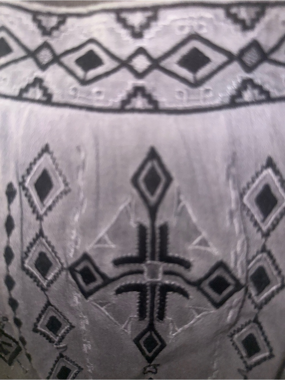 POL Light Gray Embroidered Peasant Tunic - Picture 5 of 5